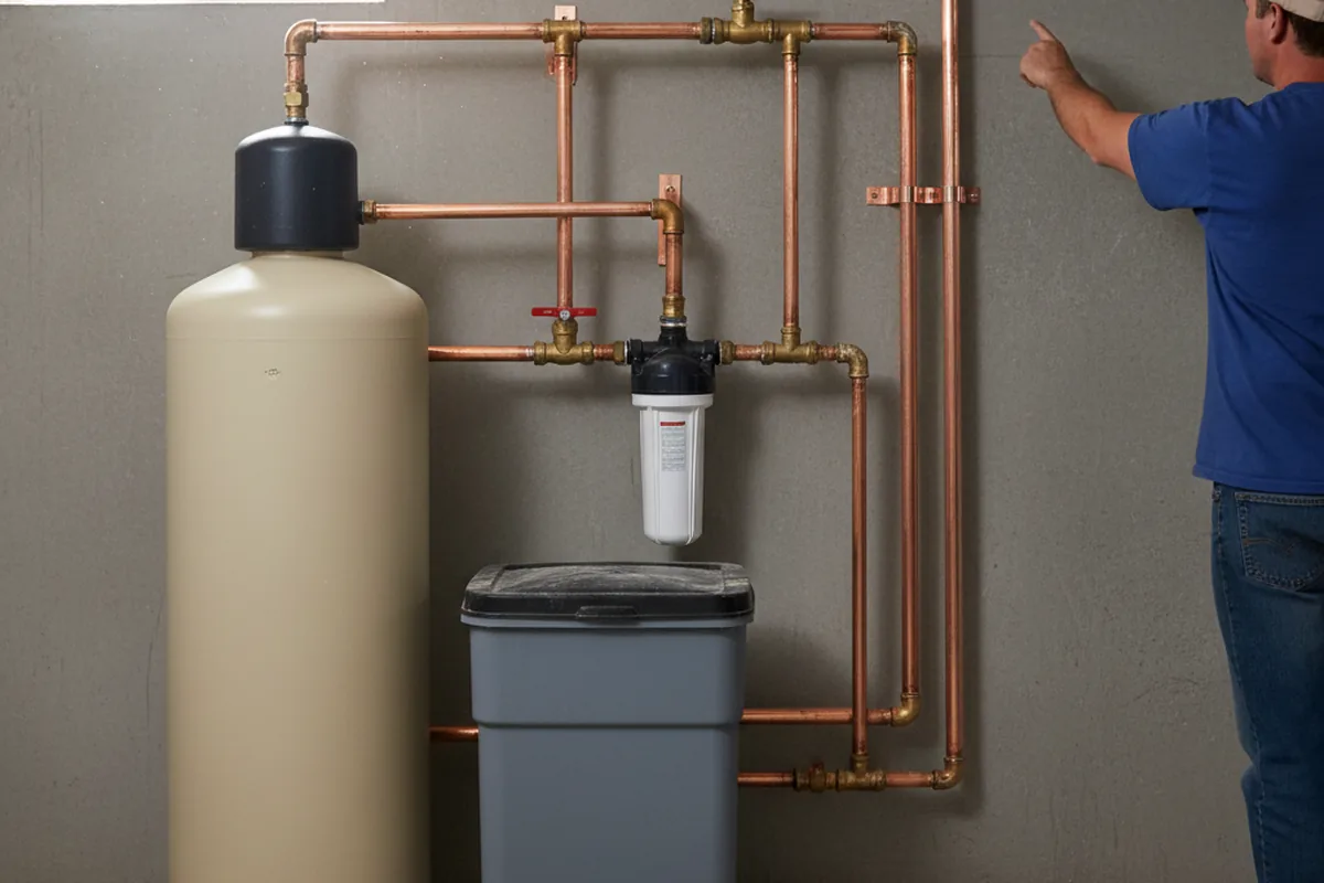 Whole-house water treatment system installed in Steptoe